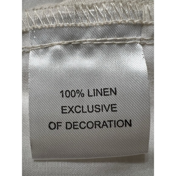 TailorByrd Collection‎ Linen Pants Mens 36x31 Straight Beige Beach Casual Chino - Picture 8 of 8